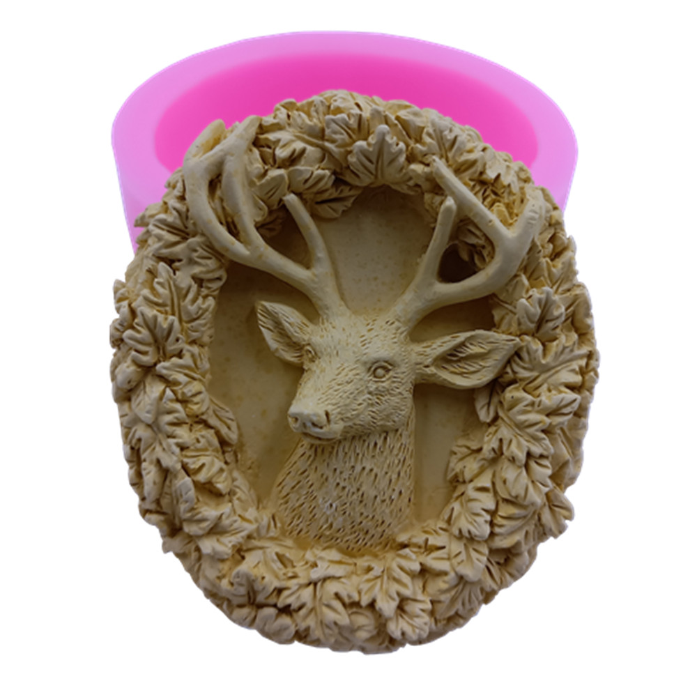 Soap Making Instructions - 鹿デザイン石鹸シリコーン型作る石鹸ムースケーキ金型アロマワックス石膏樹脂工芸品の金型