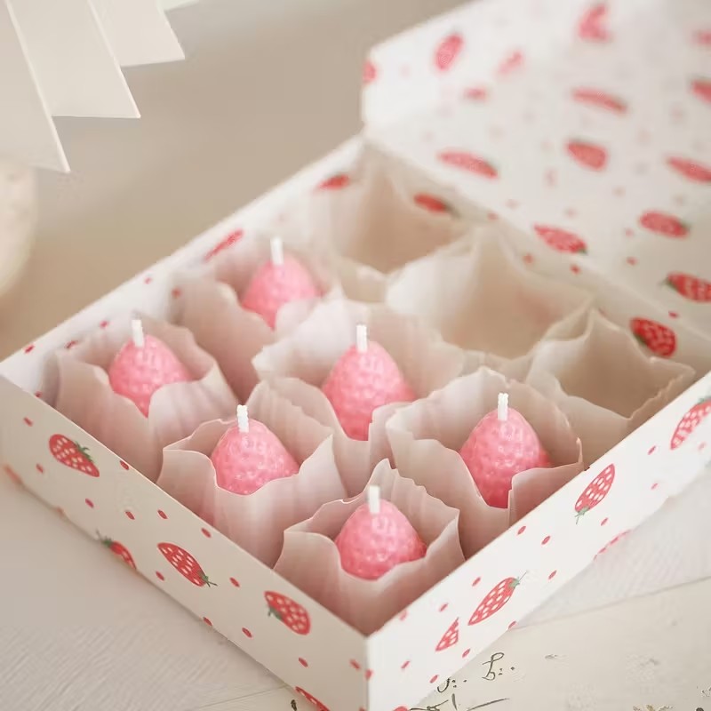 イチゴシリコンキャンドルモールド DIY アロマセラピー石鹸 - Soap Making Ins のレビューと価格