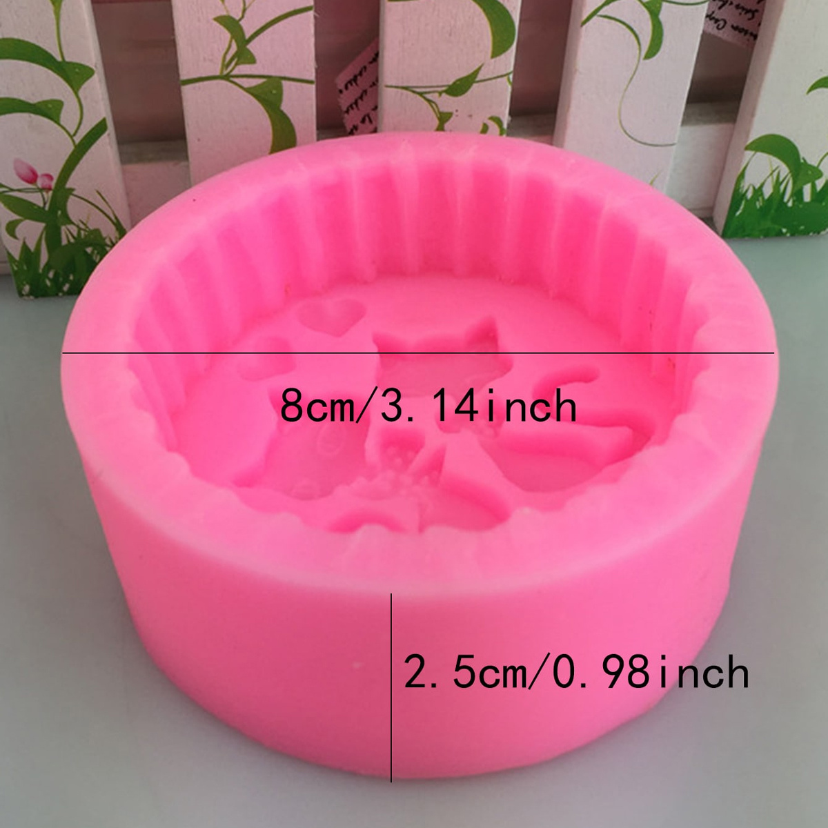 1ピースシリコン製猫型石鹸型 - 丸型DIYキャンドル作成型 - Soap Making Instructions のレビューと価格