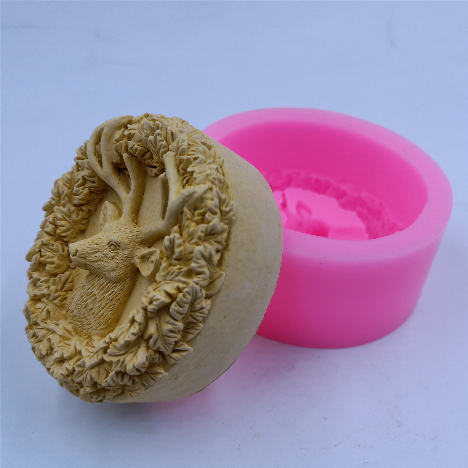 鹿デザイン石鹸シリコーン型作る石鹸ムースケーキ金型アロマワッ - Soap Making Instructions のレビューと価格