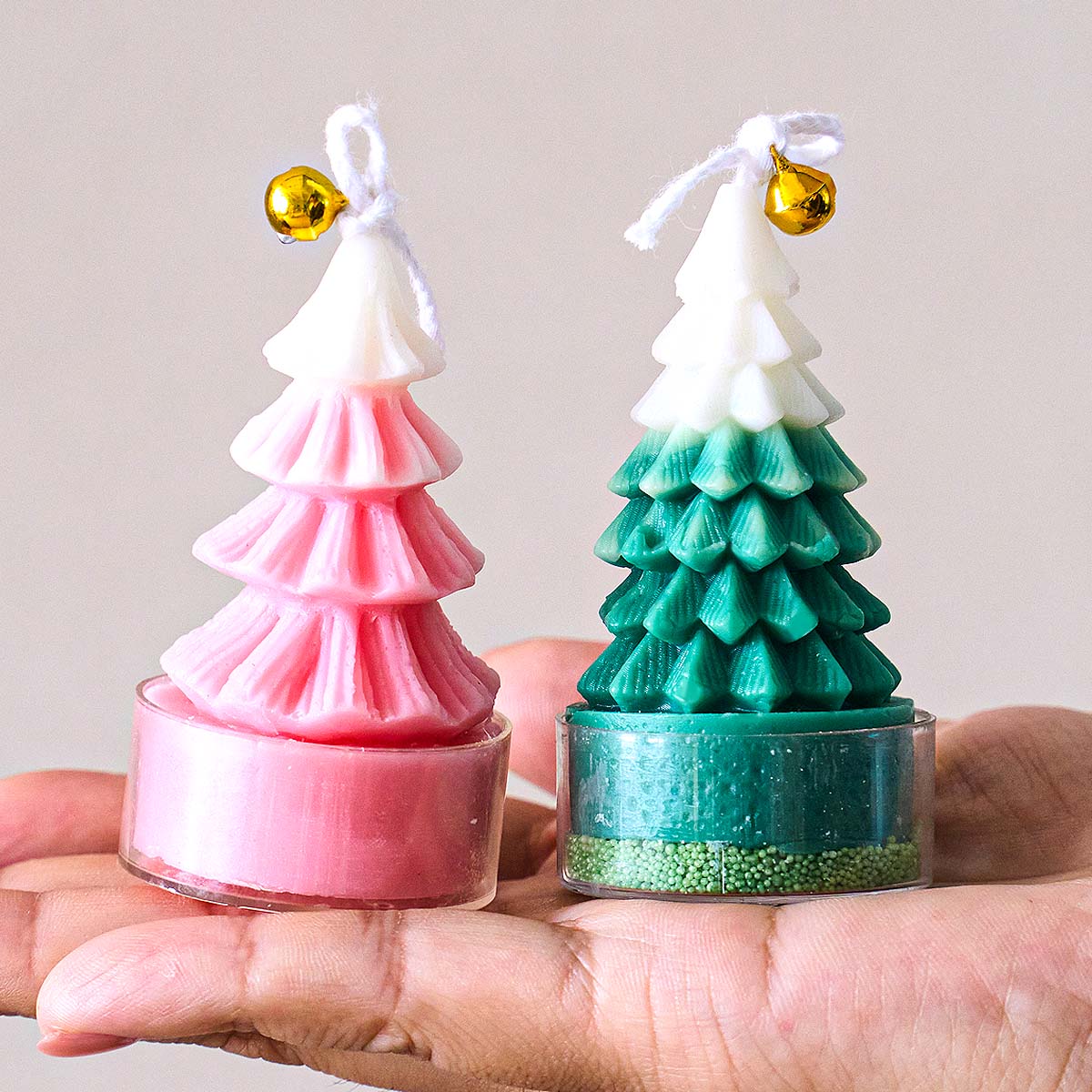 3D クリスマスツリーシリコーンキャンドルモールド DIY  - Soap Making Gifts のレビューと価格