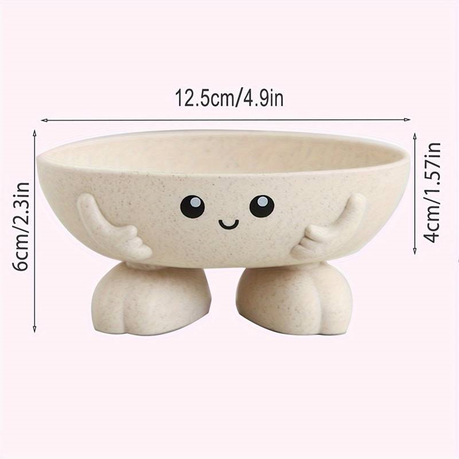 かわいい人形笑顔の石鹸置き浴室排水トレイキッチンシンクスポン - Soap Making Diy Kit のレビューと価格